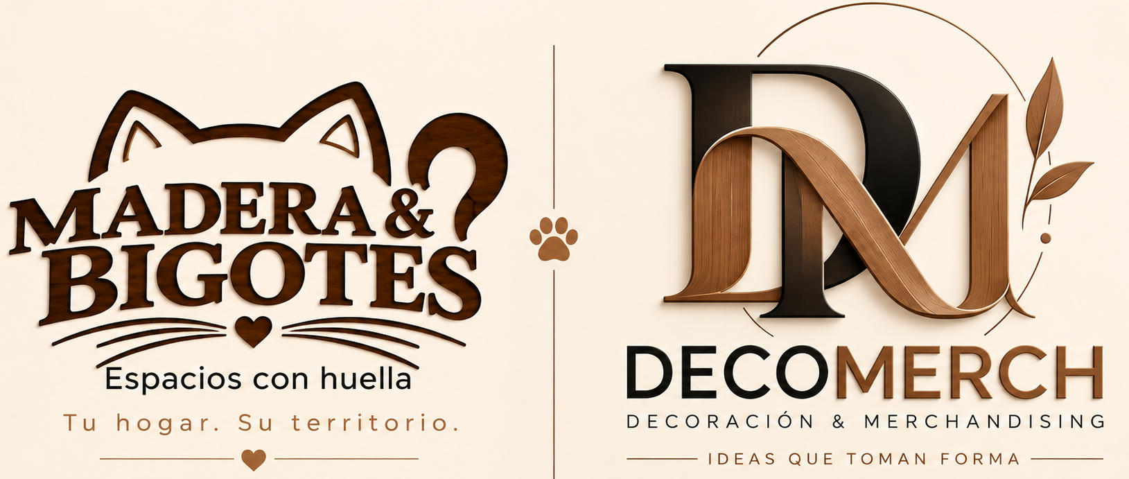 Madera y Bigotes x DecoMerch